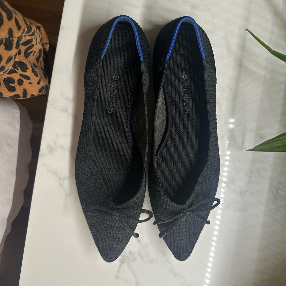Rothy's Women's Black Flats 9.5